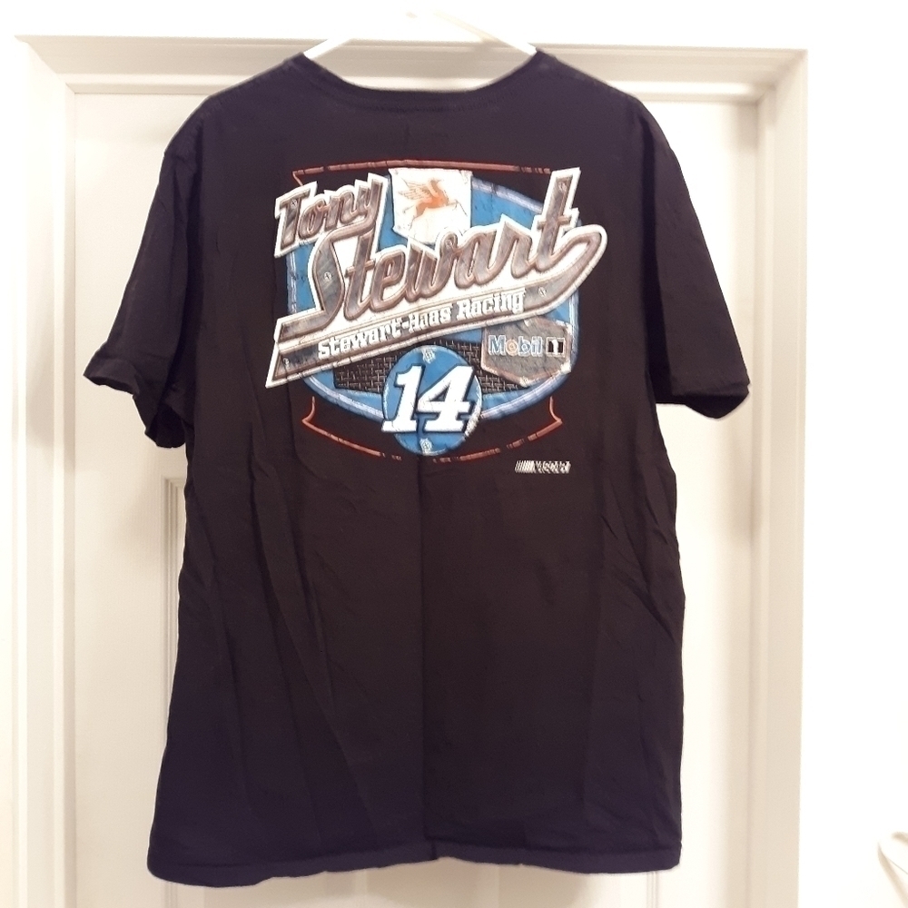 🌟 Tony Stewart #14 chase nascar t-shirt size xl